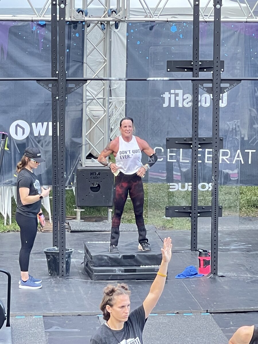 Shauna Lubrani CrossFit outdoor competition